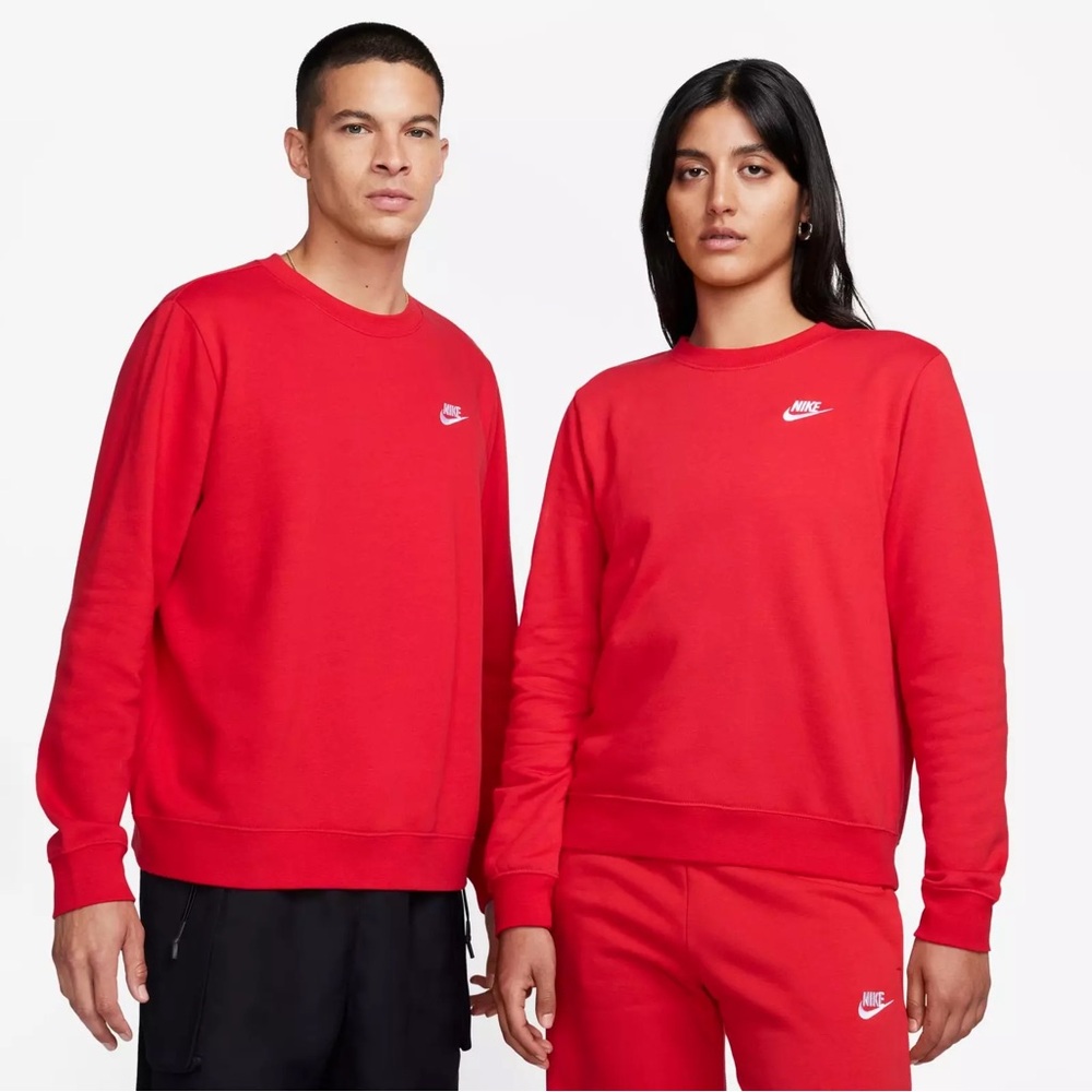 Nike Vibrant Red Crewneck